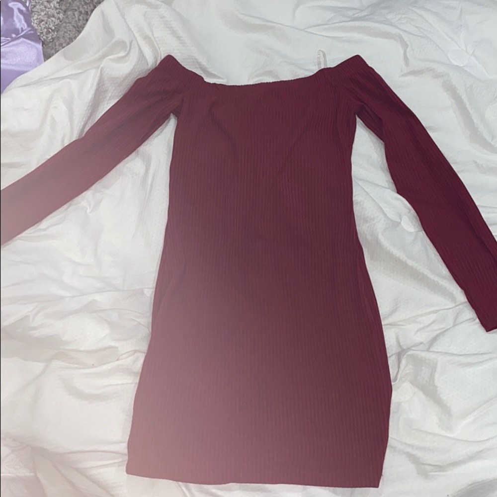 dress off shoulder